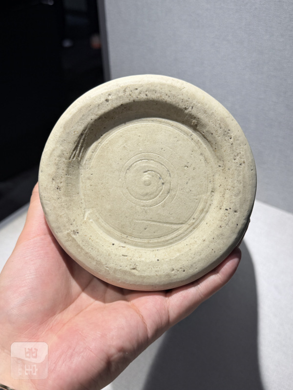 明天顺 青花药神人物梅瓶 - 图16